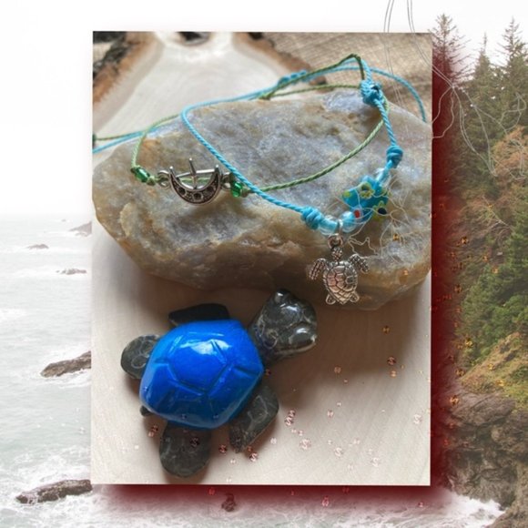 Naty & Me Creations Jewelry - Earth and Sea Inspiration Bracelet set